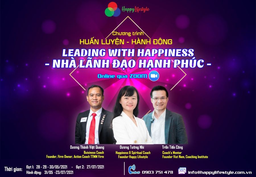 Chương trình sắp tới được giảng dạy qua Online qua Zoom